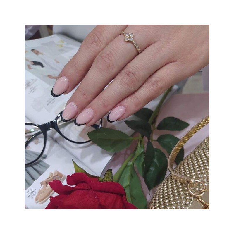 Pierścionek złoty koniczynka z cyrkoniami AR ICR5409-FCZ próba 375