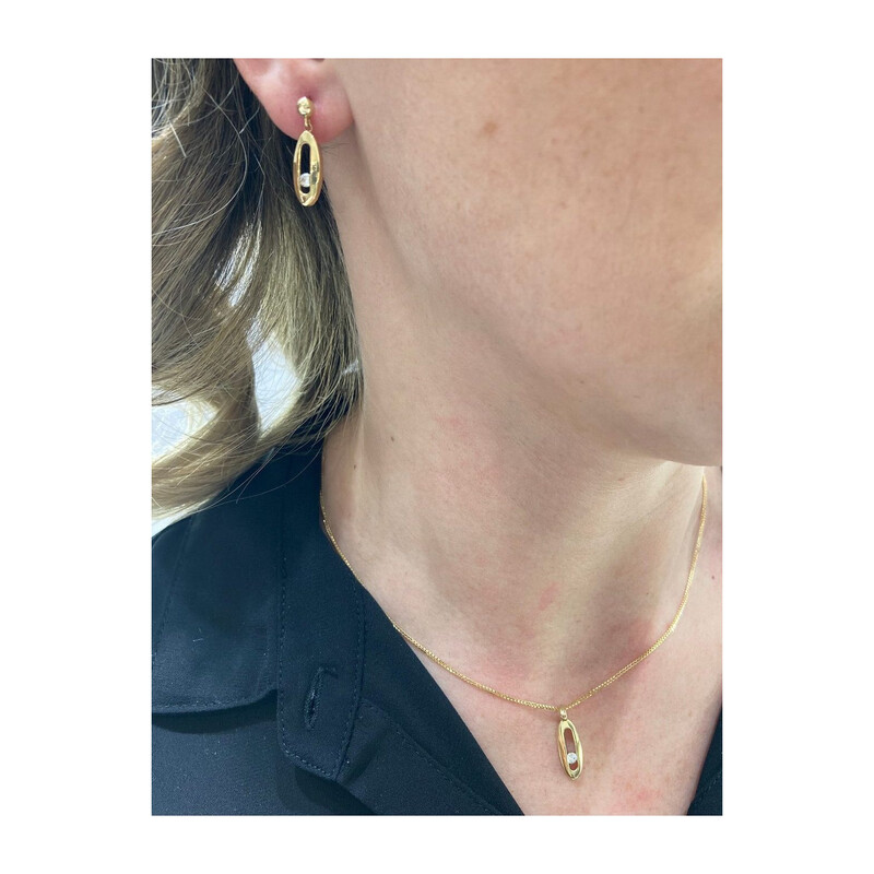 Kolczyki owal ażur+cyrkonia-dł.sztyft MZ E1-CZ-P1-CZ próba 585