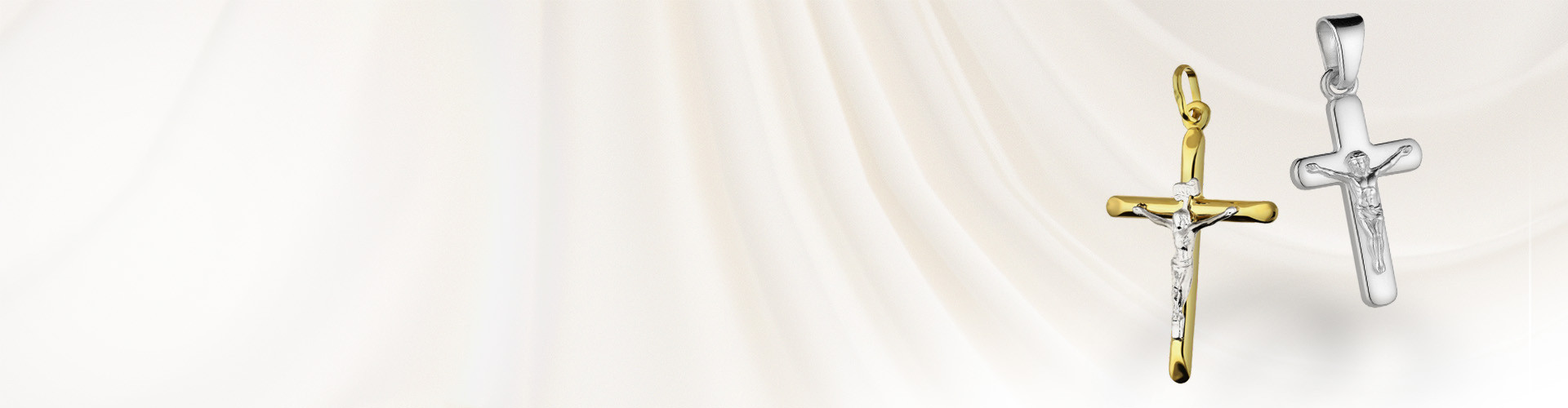 Krzyżyki złote i srebrne - symbol wiary i elegancji - Jubiler Sezam