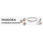 Pandora platerowana 14k różowym złotem