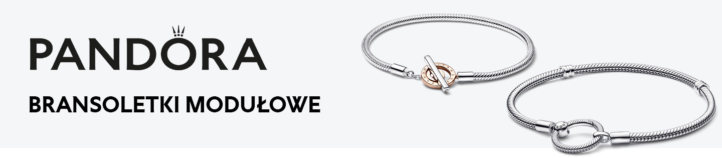 Bransoletki modułowe Pandora