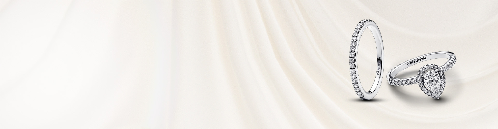 Pierścionki Pandora - elegancka biżuteria kryształowa - Jubiler Sezam