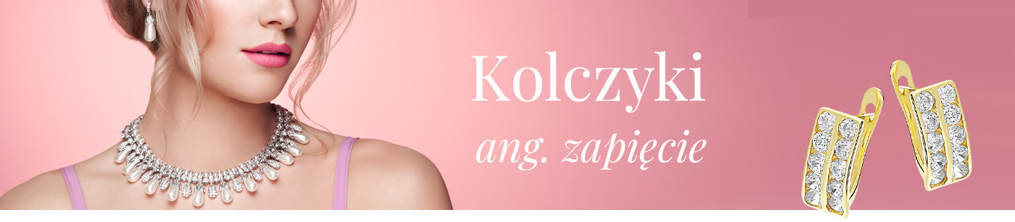 Kolczyki  angielskie zapięcie