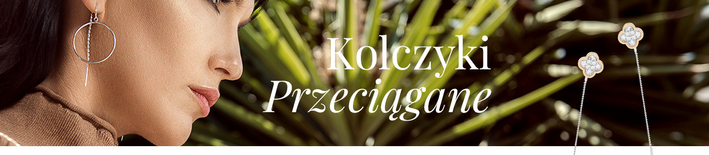 Kolczyki przeciągane