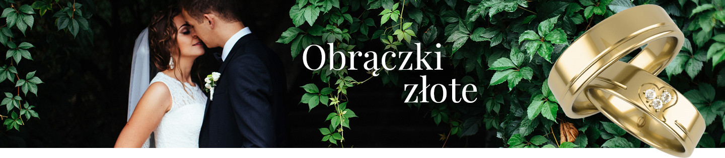 Obrączki złote ślubne