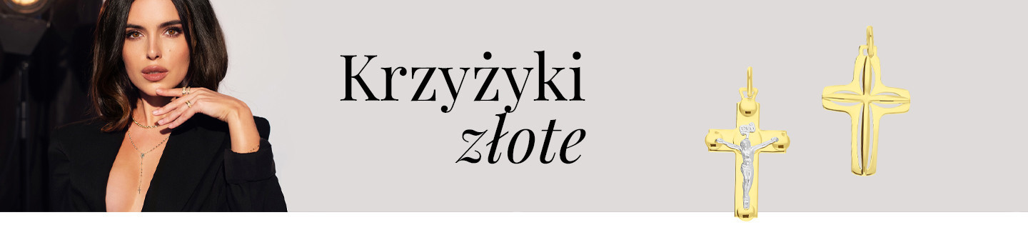 Krzyżyki złote