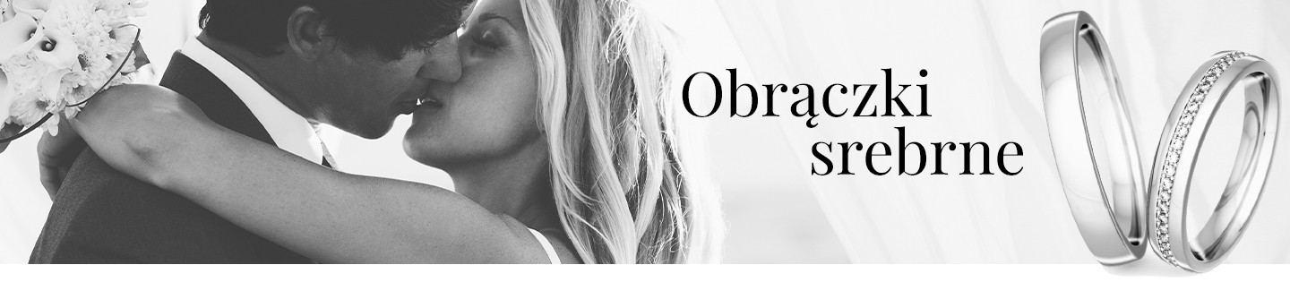 Obrączki ślubne srebrne