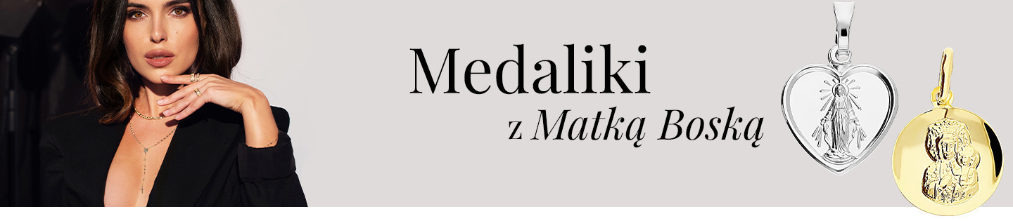 Medaliki z Matką Boską