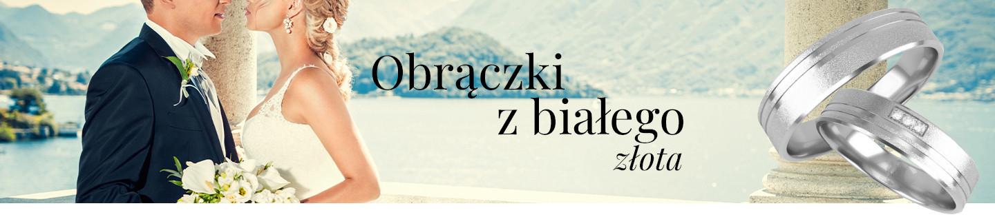 Obrączki z białego złota