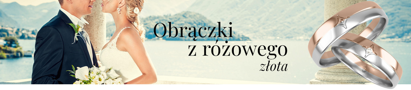 Obrączki z różowego złota
