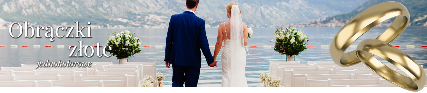 Obrączki jednokolorowe