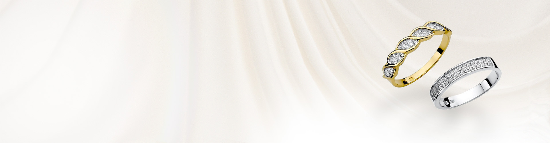 Pierścionki Line: zaręczynowe, z diamentami - Jubiler Sezam