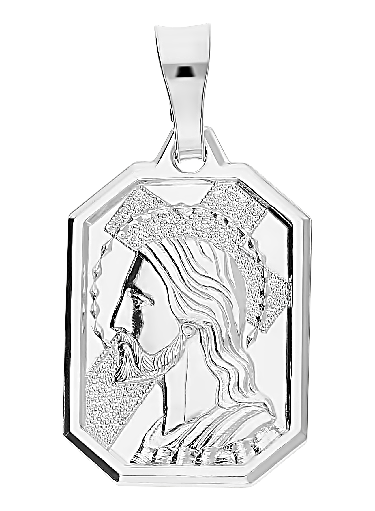 Medalik srebrny 2