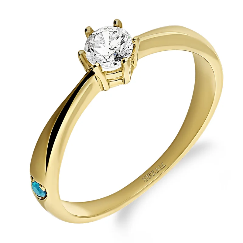 Amor – Symbole serca na obrączce