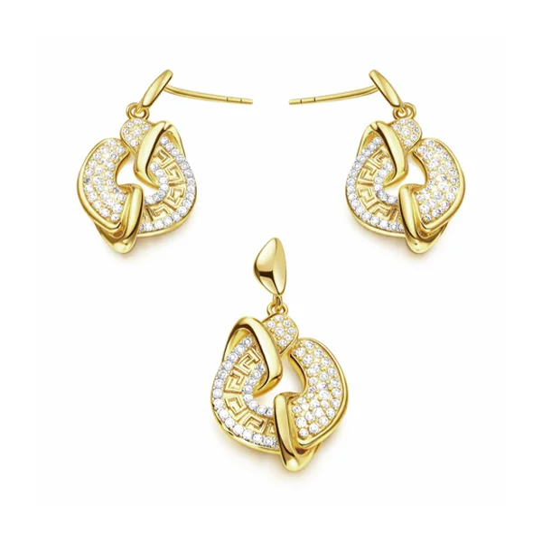 Komplety biżuterii - naszyjnik i kolczyki w zestawie