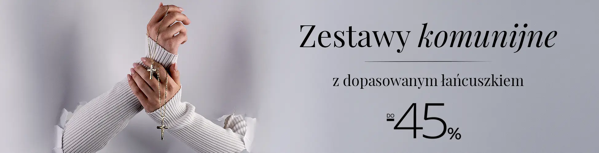 Zestawy komunijne do -45%