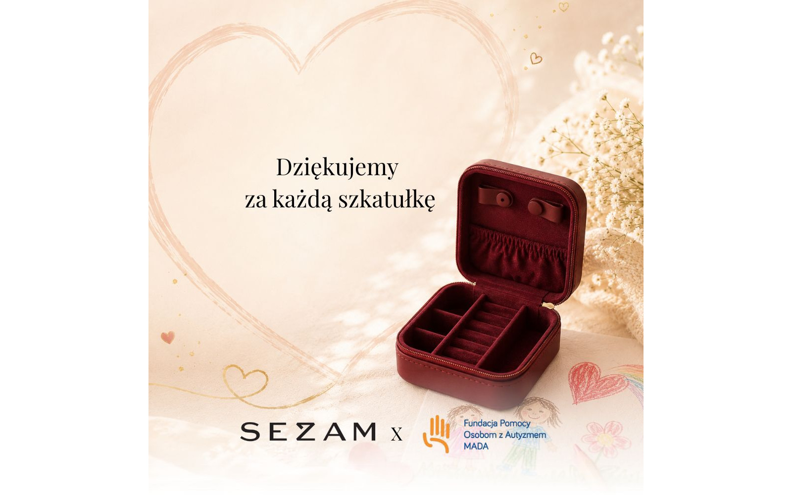 Jubiler Sezam dla Fundacji Mada – podsumowanie akcji z okazji Dnia Matki